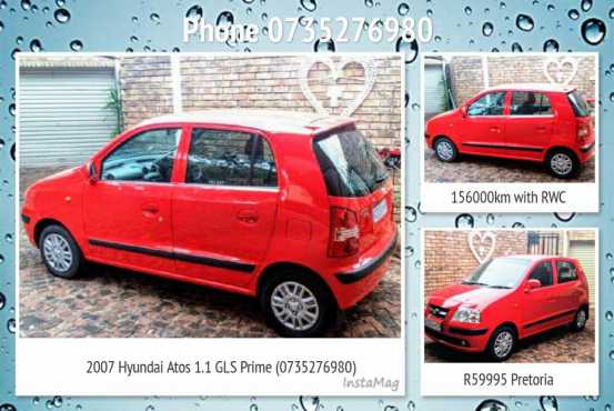 Beautiful 2007 Hyundai Atos 1.1 GLS Prime