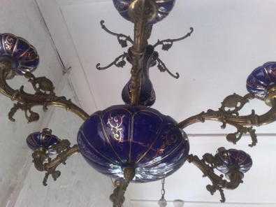 BEAUTIFUL AND RARELY SEEN ITALIAN BRASS CHANDELIER