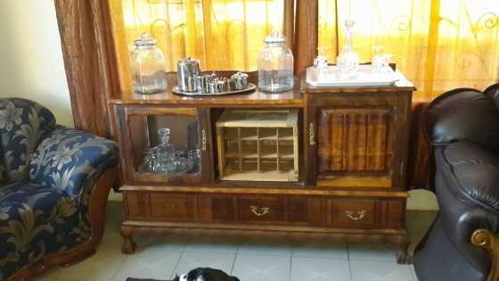 Beautiful antique liqueur cabinet