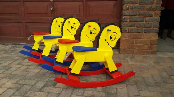 Beautiful Handmade Rocking Horses For Sale