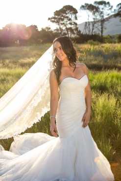 Beautiful One of a Kind Elegant San Patrick Wedding Dress from Pronovias Barcelona  2016 Collection