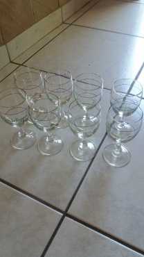 Beautiful set of 8 Irish Coffee glasses up for grabs