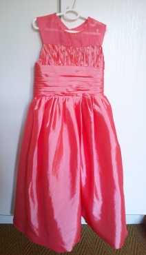 Beautiful Taffeta Dress with beading