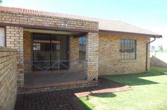 Beautiful townhouse in meyerton