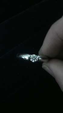 Beautiful white gold ring