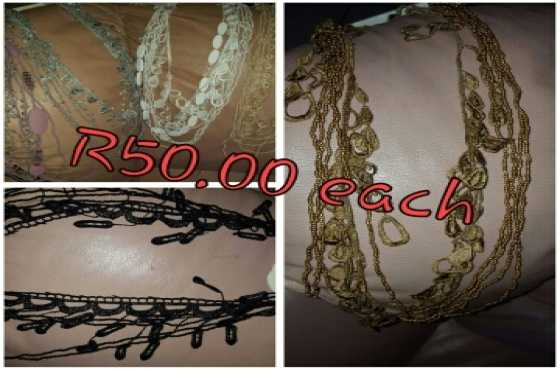 Beautifull high in fashion necklaces