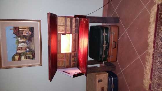 Beautifully up cycled quotsteampunk quot accounting desk.