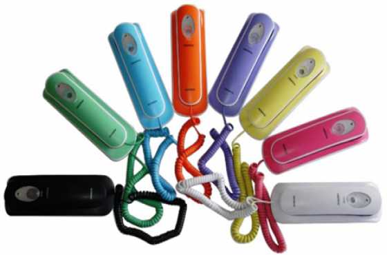 Bell Corded Telephone Rainbow 58200 (Various Colours)