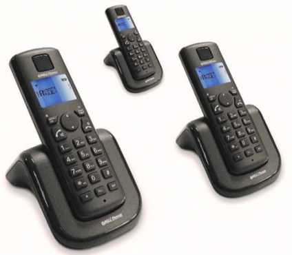 Bell Cordless Telephone AIR-03 - TRIO - 3 - Cordless DECT phones