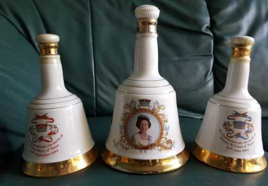 BELLS WHISKEY DECANTERS