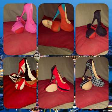 Below cost high end ladies shoes bulk lot