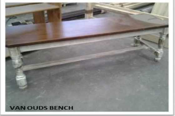 Bench one meter in length