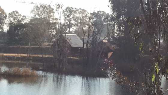 Benoni  Cottage on edge of dam