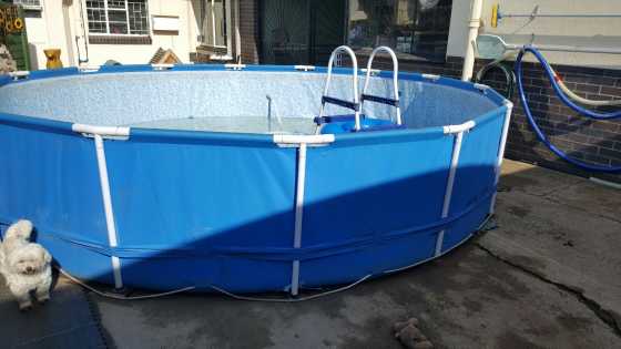 Best Way Pool Steel Frame