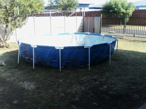 bestway steel frame pool