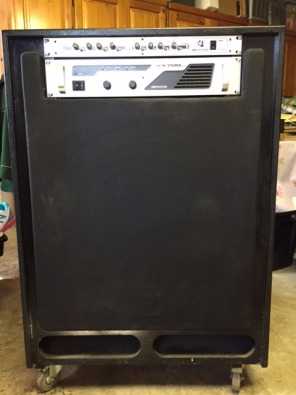 Beyma 18 Sub with amp and crossover