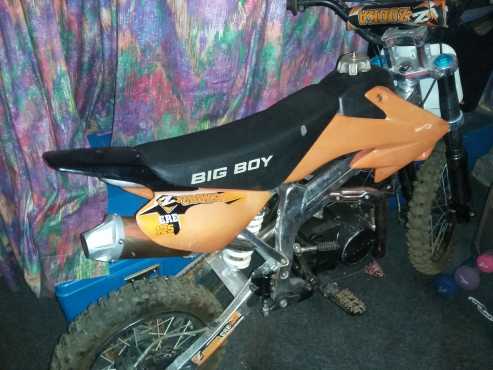 Big Boy Zooka CRE 125cc Pit Bike