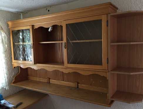 Big Oak Whiskey cabinet.