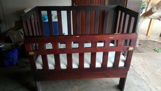 Big Wooden cot for sale