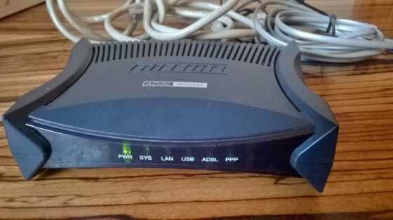 Billion dual port ADSL2 modem router  Model Bipac 5210S