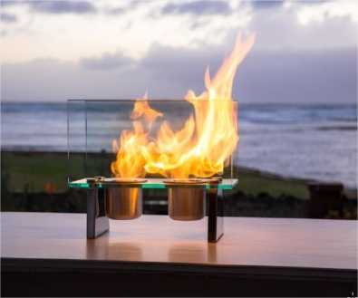 Bio-ethanol and fireplaces