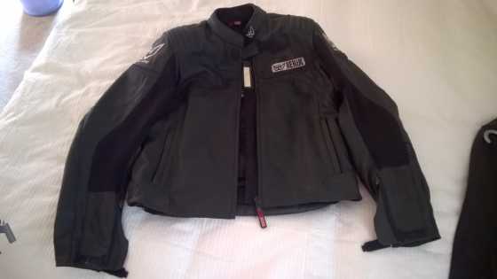 Black Bikers Leather Jacket