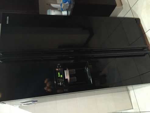 Black Double Door Fridge