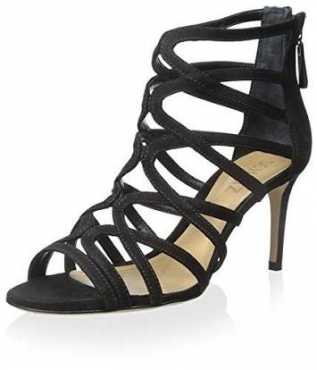 Black Genuine Leather Heels ladies for sale - Size 5