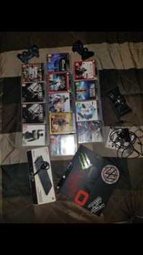 black ps3 160gb and extras