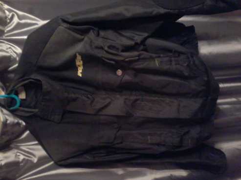 Black Razor Kevlar  bike jacket