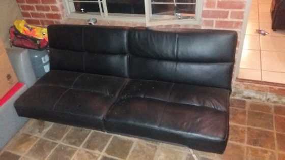 black sleeper couch for sale