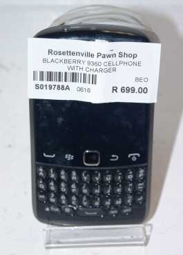 Blackberry 9360 Cellphone S19788A Rosettenvillepawnshop