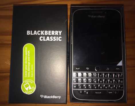 BlackBerry ClassicQ20 and cover