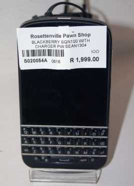 Blackberry SQN100 Cellphone S020054A Rosettenvillepawnshop