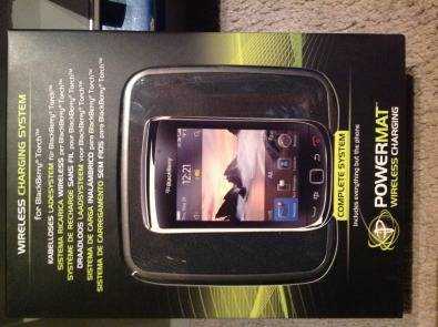 Blackberry Torch wireless charger,POWERMAT,