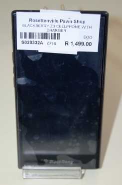 Blackberry Z3 Cellphone S020332A Rosettenvillepawnshop