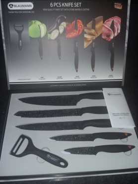 Blaumann 6 piece knife set.