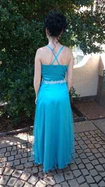 Blue dress with detail on it for R1000