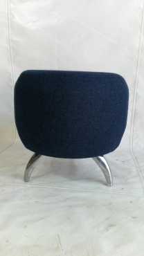 Blue ottoman