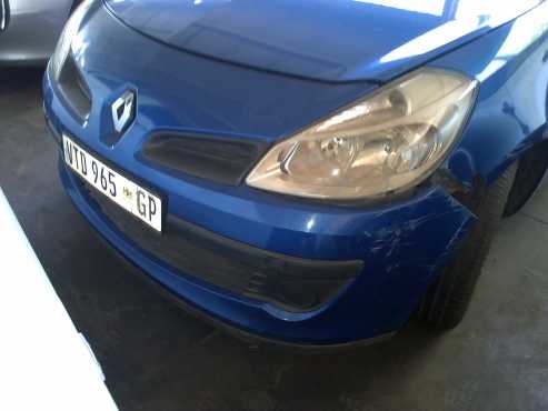 BLUE RENAULT CLIO 3, 1.6, 2007