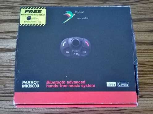 Bluetooth advanced Hands Free music system Parrot Mki9000