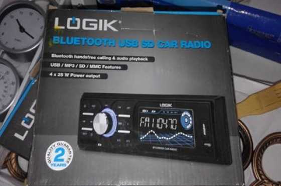 Bluetooth usb car radio