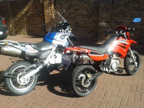 Bmw 650 GX dakar  MZ 125 for sale