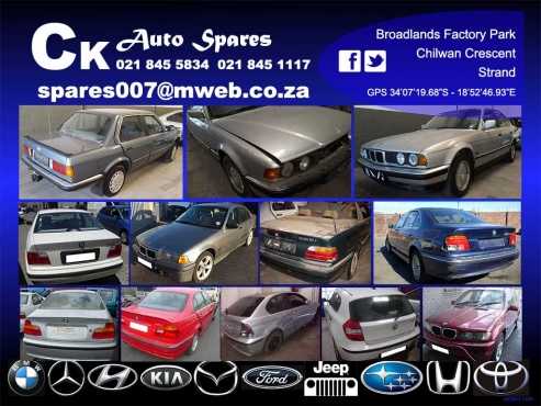 BMW E30, E32, E34, E36, E39, E46, E87, E90, E53 stripping for spares
