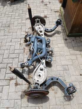 BMW E46 330d Complete rear subframe,Diff,propshaft etc