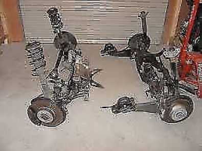 BMW E46 rear axle complete for sale  deef not in