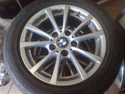 Bmw f30 Mags and tires for sale  .