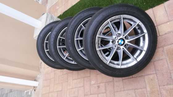 BMW MAGS WITH TYRES