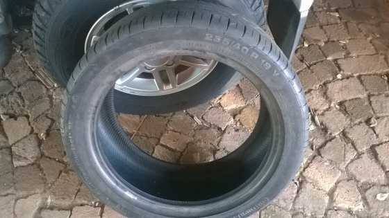 BMW run flat Continental tyre 18quot