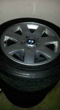 BMW tyres en mags